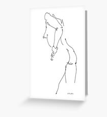 Nude Woman Art 10 Greeting Card