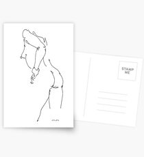 Nude Woman Art 10 Postcards