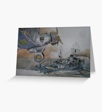 HMS Rye Greeting Card