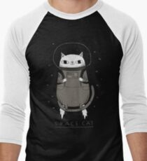 space cat Men's Baseball ¾ T-Shirt