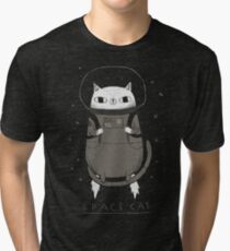space cat Tri-blend T-Shirt