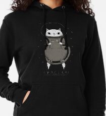 space cat Lightweight Hoodie