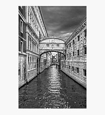 artistic view of Venice,Italy Photographic Print