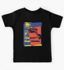Retro Old School Pop Art Kids Tee