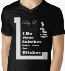 Big L Corleone Men's V-Neck T-Shirt