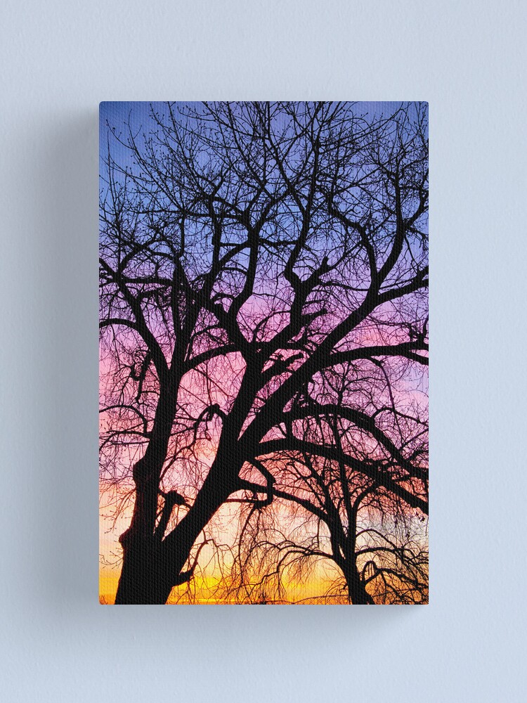 Alternate view of Colorful Tree Canvas Print