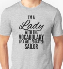 Lady Vocabulary Unisex T-Shirt