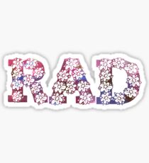 RAD FLOWERS Sticker