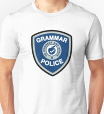 Grammar Police Slim Fit T-Shirt