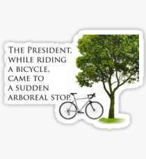 Sudden Arboreal Stop Sticker