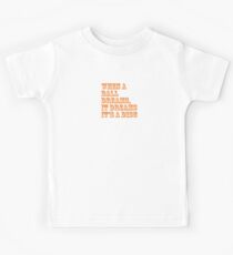 When a ball dreams... Disc Golf Kids Tee