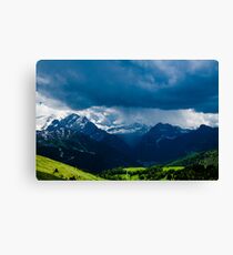 Green Storm Canvas Print