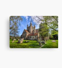 St Mildreds Whippingham Canvas Print