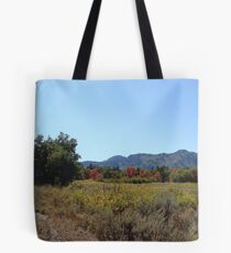 Mountain Scene Tote Bag