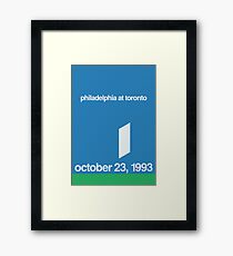 Joe Carter's Walk Off Framed Print