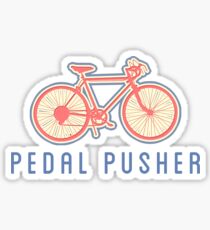 Biking Cycling Pedaling Sticker