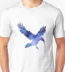 Raven with Itachis Mangekyou Sharingan Unisex T-Shirt