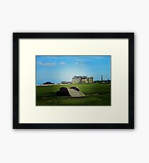 The Swilcan Bridge, Old Course, St Andrews, Scotland Framed Print