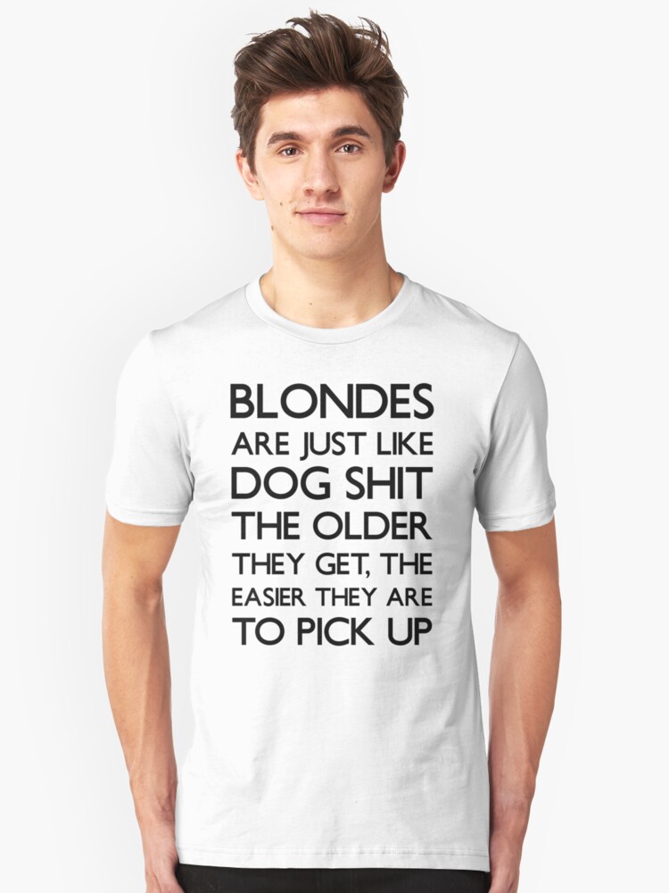 Funny Blonde T Shirts 85