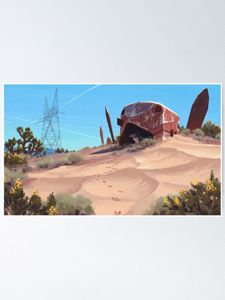 Alternate view of Mojave Metal III Poster