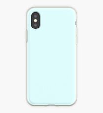PURE COLOR-BABY BLUE iPhone Case