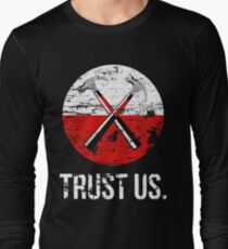 Pink Floyd TRUST US worn Long Sleeve T-Shirt