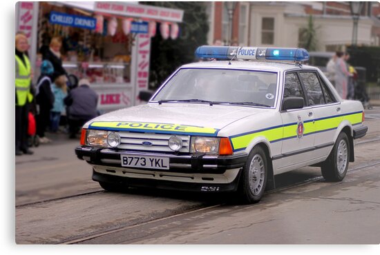 Ford Granada Polizei