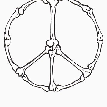 Artwork thumbnail, Peace Bones by mindofpeace