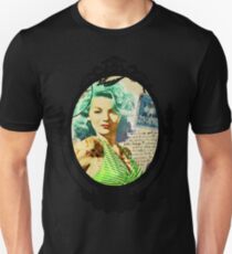 Vintage Pinup Framed tee Unisex T-Shirt