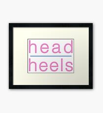 Head Over Heels Framed Print