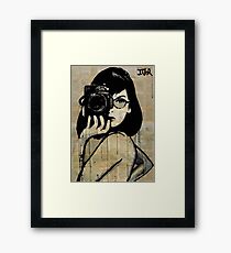 the photographer Framed Print