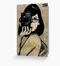 the photographer Greeting Card