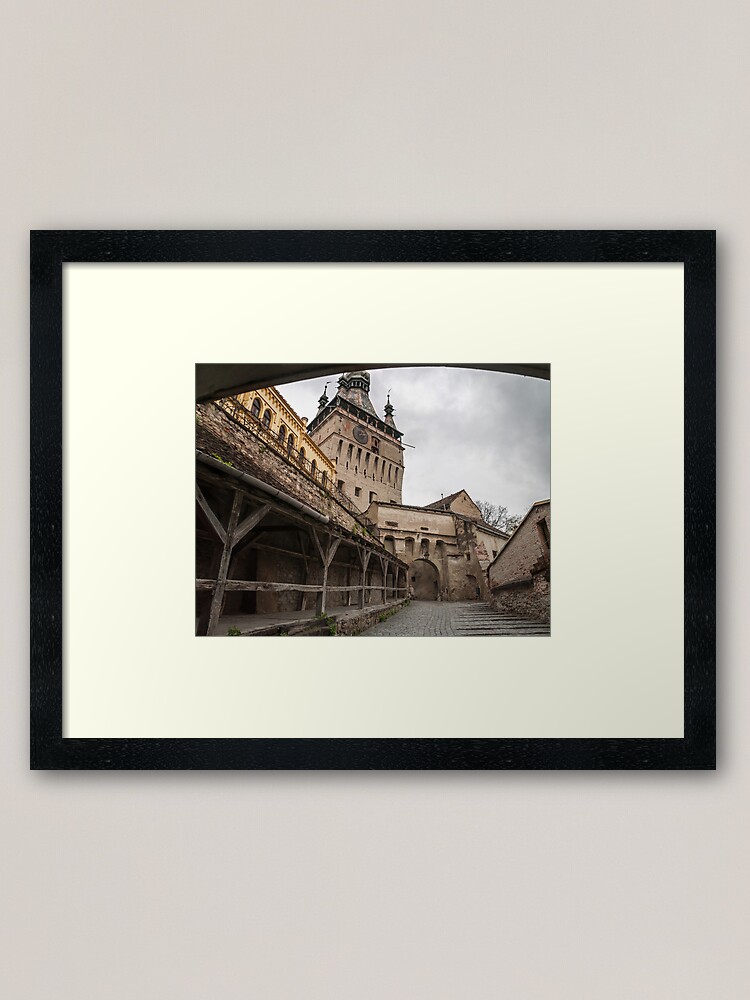 Alternate view of Clock Tower Framed Art Print