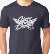 Gipsy Danger White Faded Unisex T-Shirt