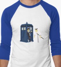 Samurai Who Men's Baseball ¾ T-Shirt