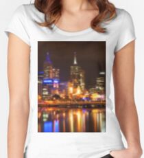 City Lights Women's Fitted Scoop T-Shirt