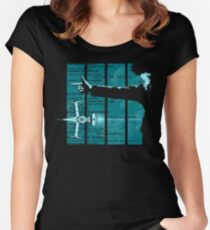 SPACE COWBOY Women's Fitted Scoop T-Shirt
