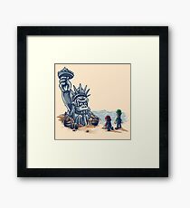 The Planet of the Kong Framed Print