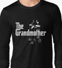 The Grandmother - Mafia Movie Spoof Long Sleeve T-Shirt