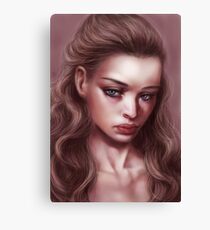 Doll Face Canvas Print