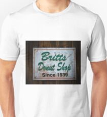 Britt's Donut Shop Sign 1 Unisex T-Shirt