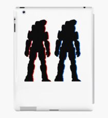 Red and Blue iPad Case/Skin