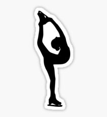 Figure skating Sticker