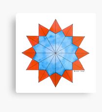 Sky-Earth Metal Print