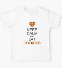 Keep calm and eat cookies Kids Tee