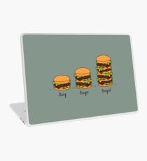 Burger explained: Burg. Burger. Burgest Laptop Skin