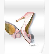 Pink Bows Poster