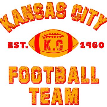 Kansas city football team est 1960 chiefs jersey | A-Line Dress