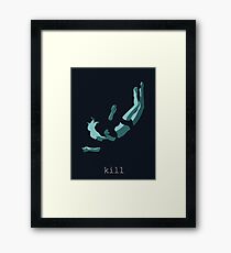 iamamiwhoami; kill Framed Print