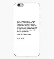 Law & Order: Special Victims Unit iPhone Case